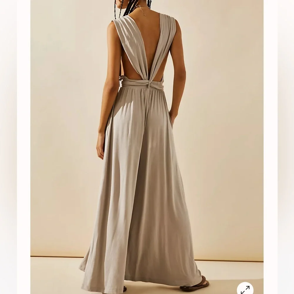 Free People Beach Dani Convertible Open-Back One-Piece - Picture 12 of 12